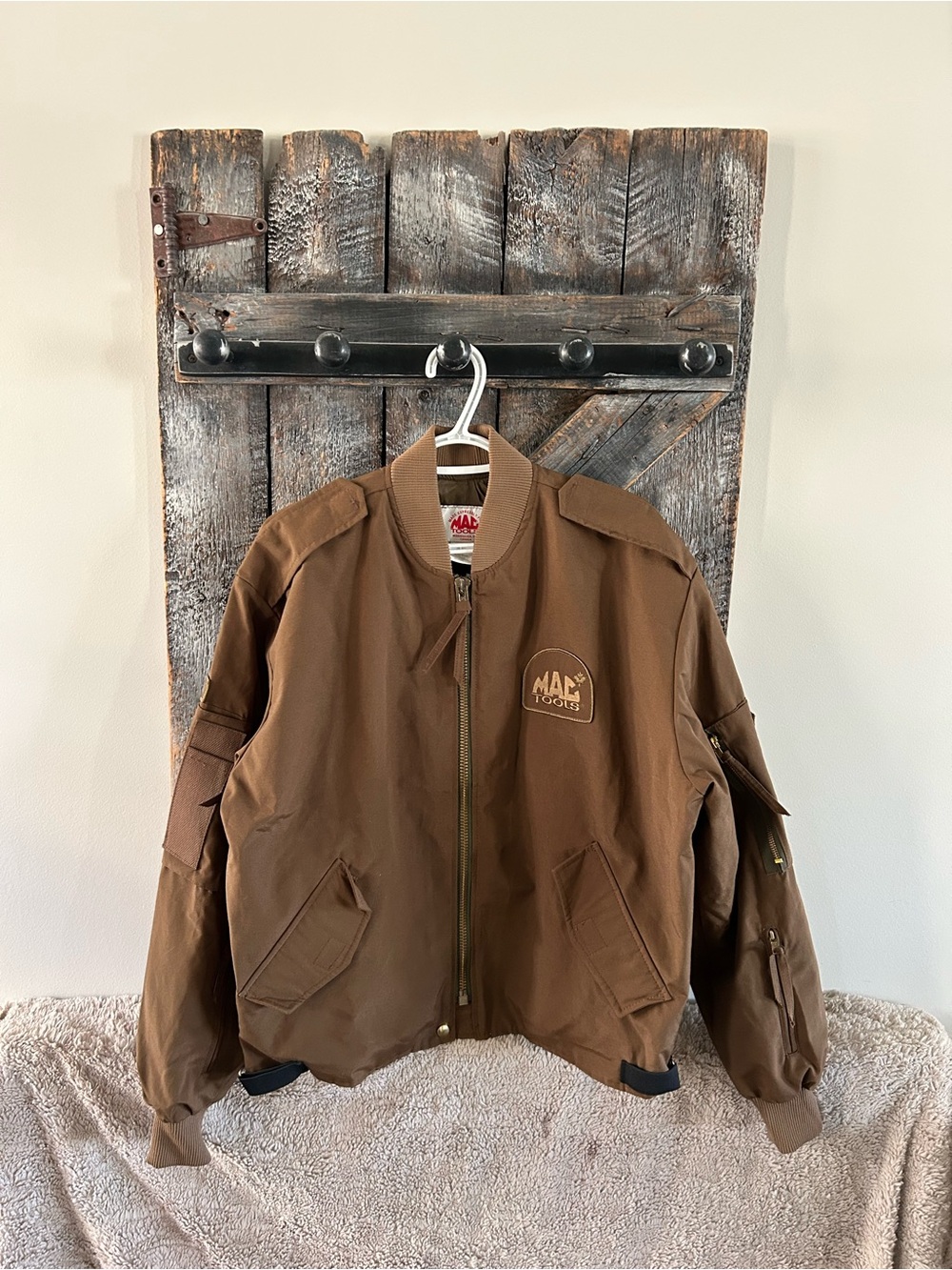 Men's MAC Tools Brown Work Bomber Jacket